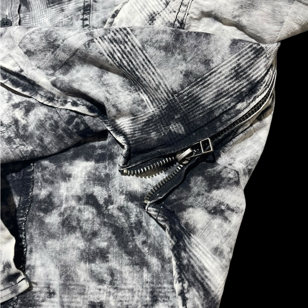 Affliction Black and White Men's Shirt M - Picture 5 of 8